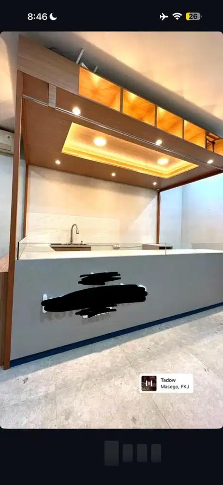 Booth Jualan Minuman Kopi