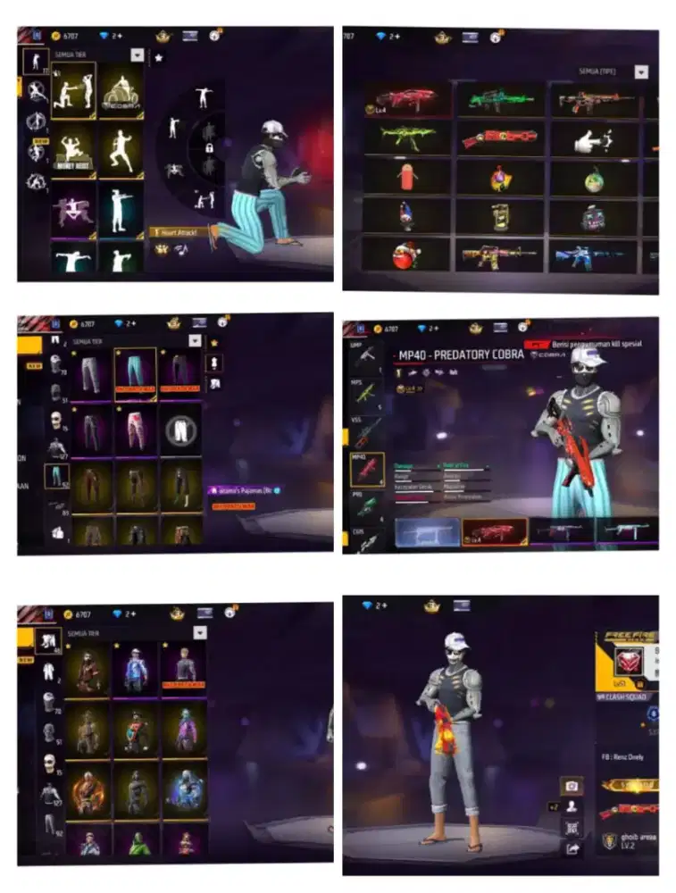 jual akun ff murah