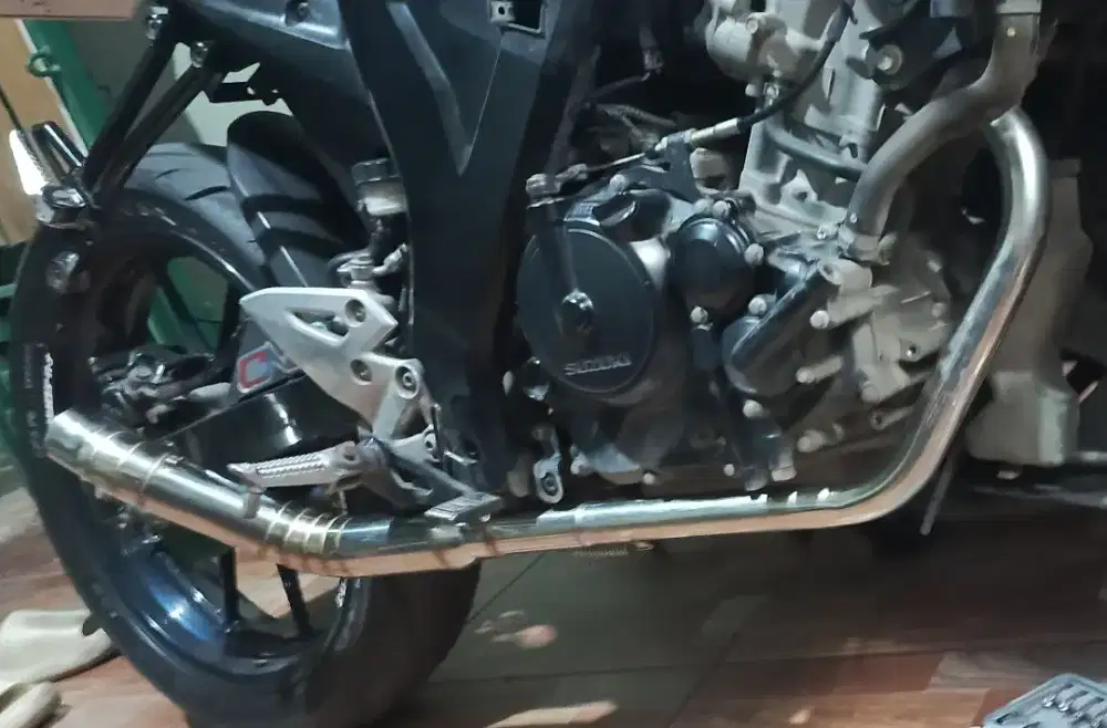 HEADER/LEHERAN KNALPOT GSXR150 INLET 50