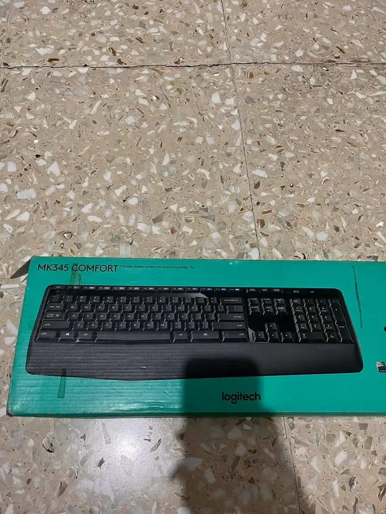 keyboard + mouse logitech mk 345