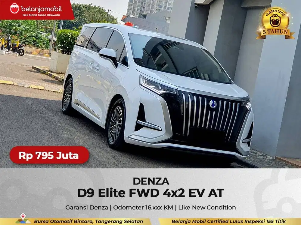 [ BERGARANSI ] Denza D9 D 9 Elite FWD 4x2 EV AT 2025/2026