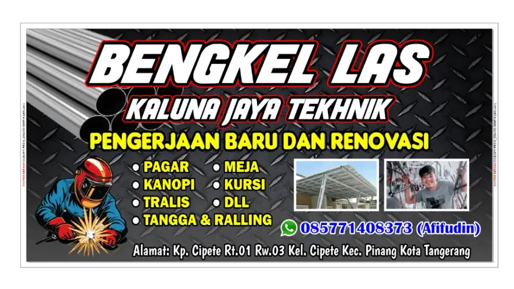 Jasa Las panggilan Cepat, Rapih, & Berkualitas