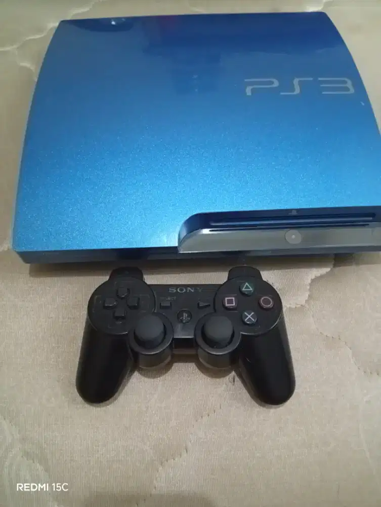 Ps3 slim blue edition 500giga