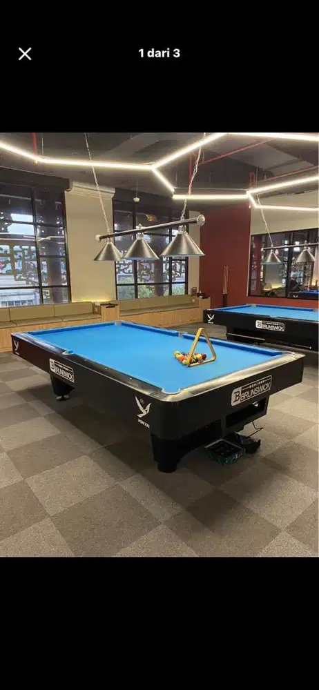 forsale meja billiard brunswick