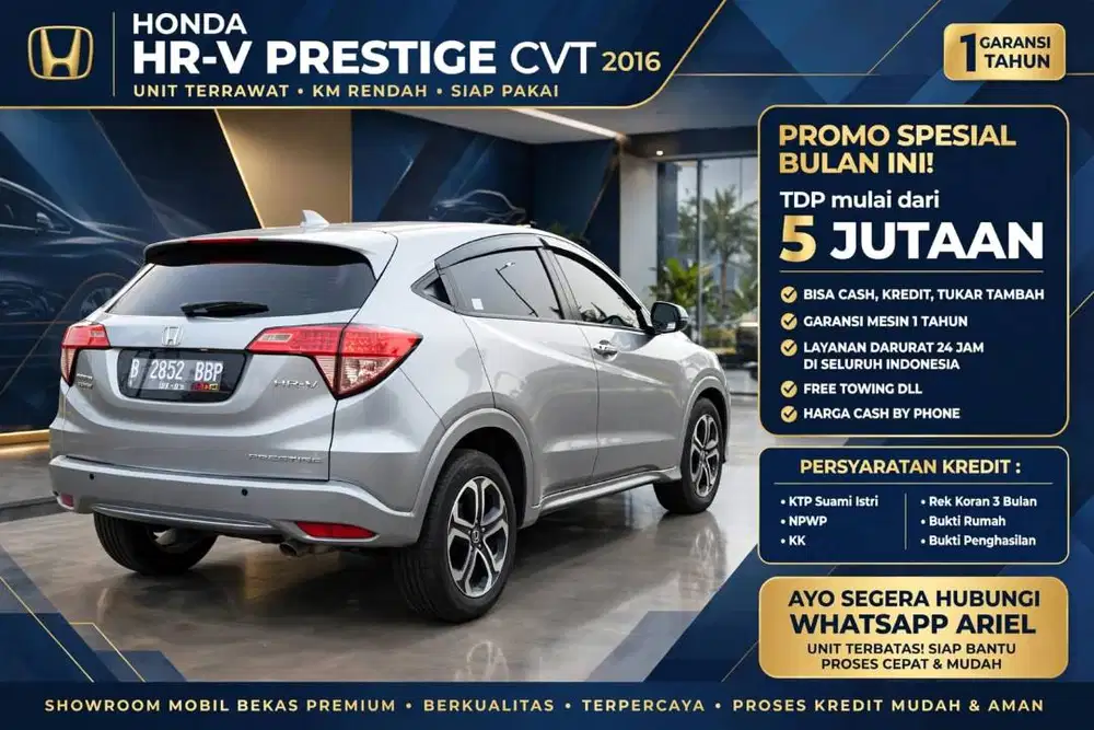 Honda HRV prestige CVT 2016