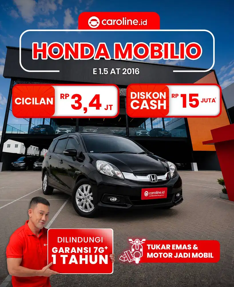 Honda Mobilio E Matic 2016