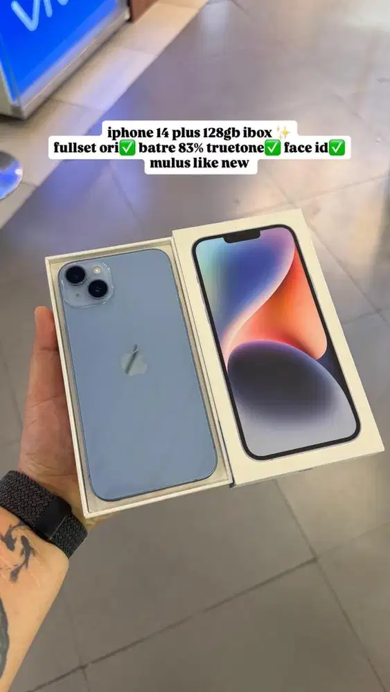 iphone 14 plus 128gb ibox