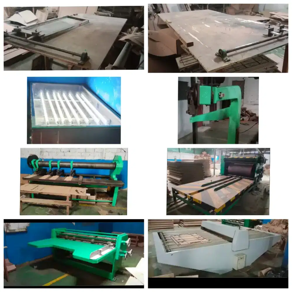 Paket mesin karton kardus