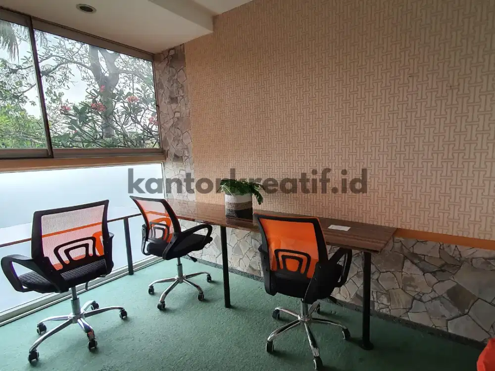 Disewakan ruang kantor murah di kemang
