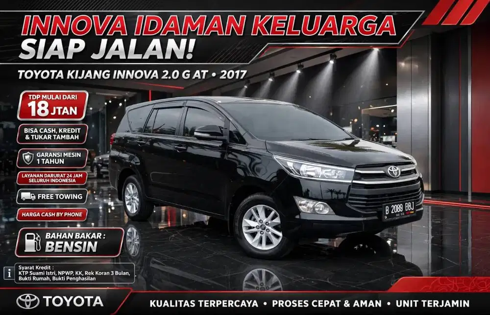 Toyota kijang Innova 2.0 G 2017