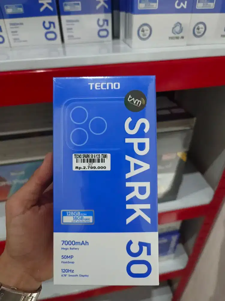 TECNO SPARK 50 ATLANTIS DAHSYAT
