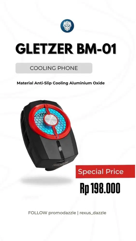 Rexus cooling phone GLetzer