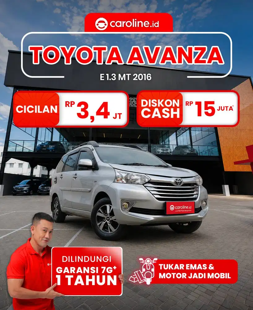 Toyota Avanza E Manual 2016