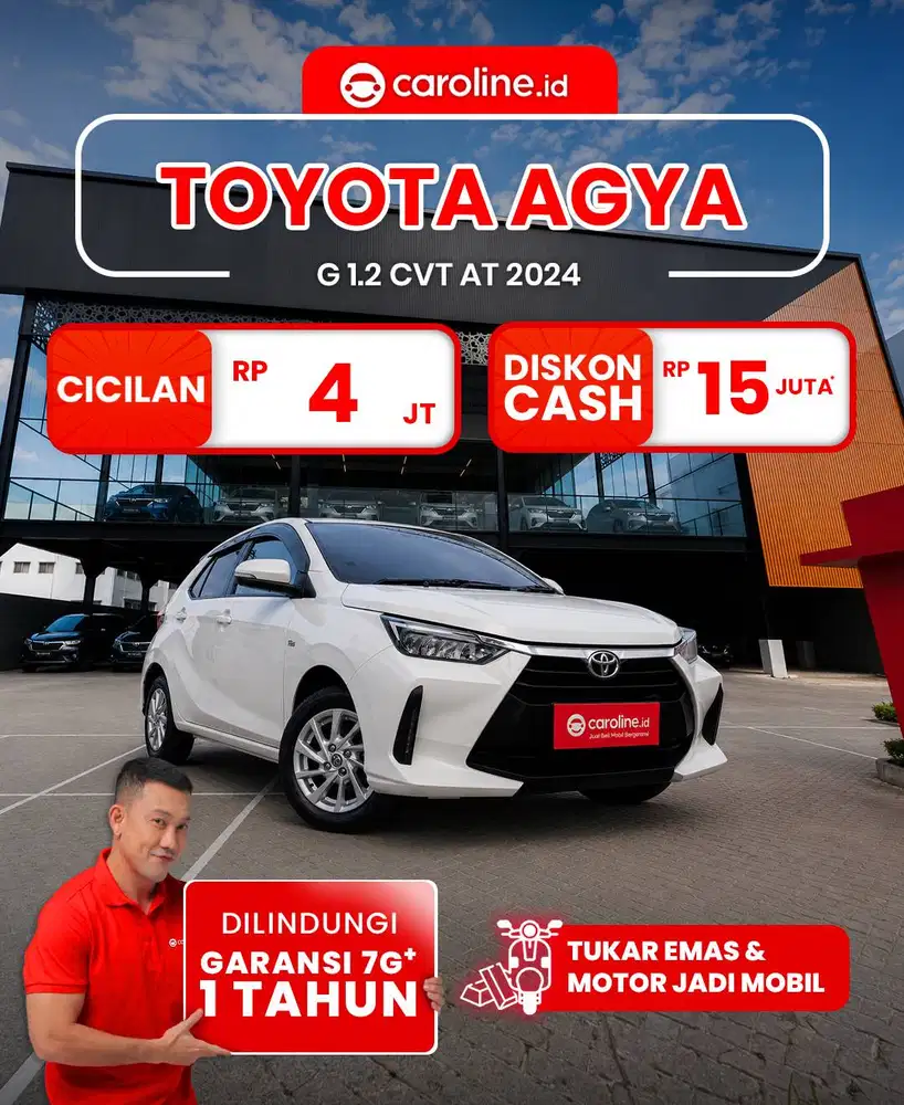Toyota Agya G Matic 2024