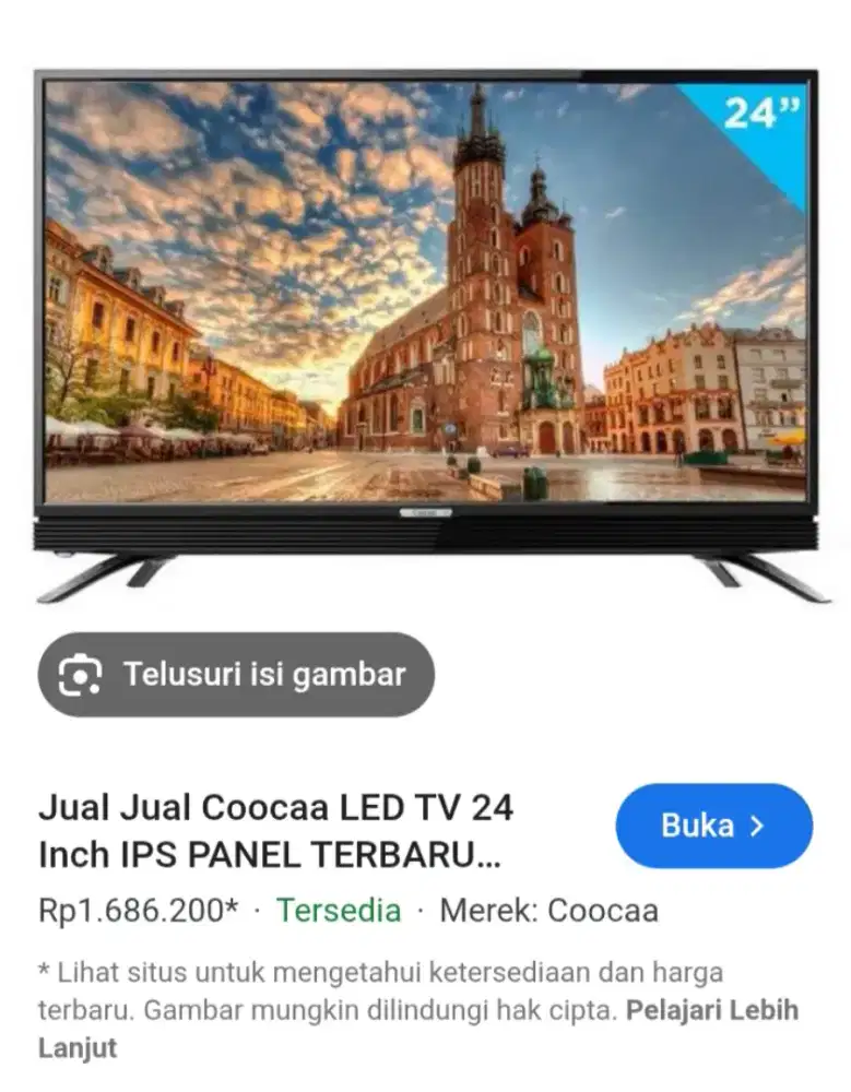 Tv LED coocaa 24