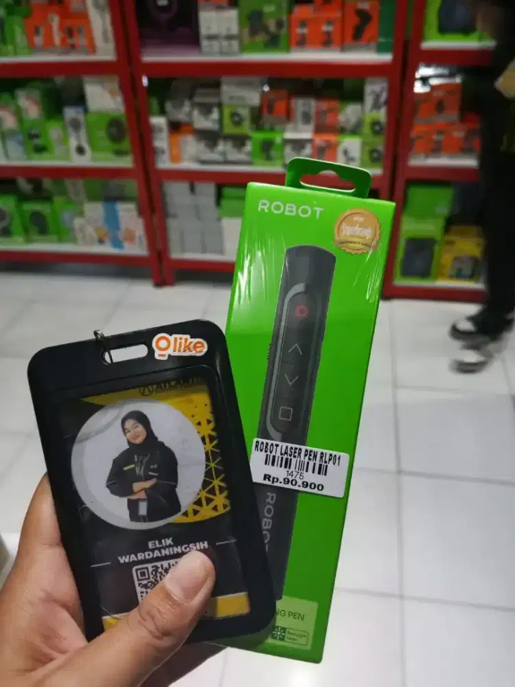 Robot laser pen