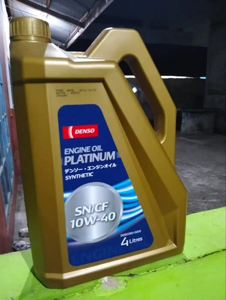 oli denso, engine platinum 4 liter