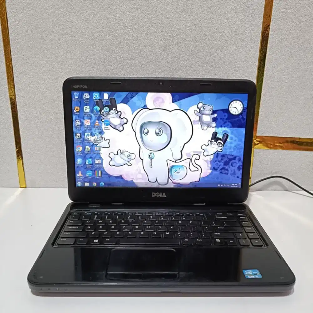 Laptop murah dell Inspiron Intel core i5 ram 4GB HDD 500gb