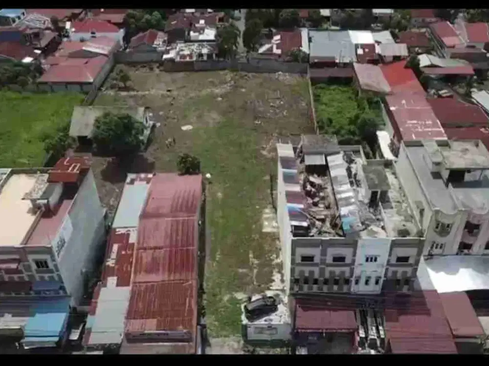 Dijual Kavling/Tanah  di Jl. Marelan Raya, Simp. Titi Papan, Rengas Pulau, Medan Marelan, Medan.