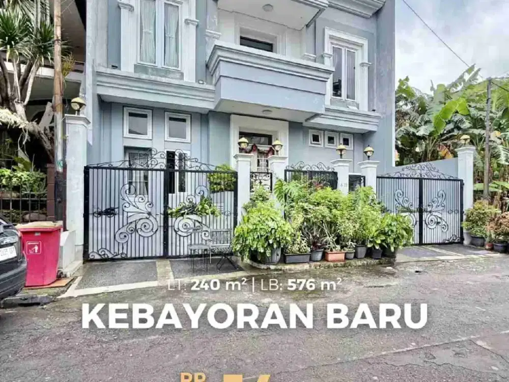 JUAL RUMAH DI KEBAYORAN BARU, JAKARTA SELATAN.
