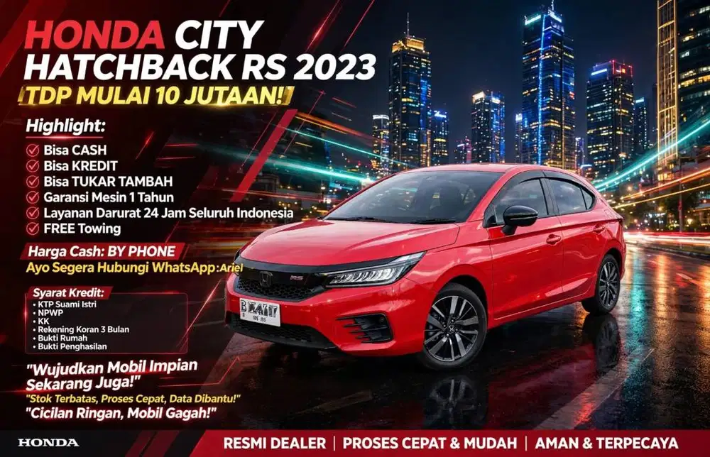 Honda city Hatcback RS 2023