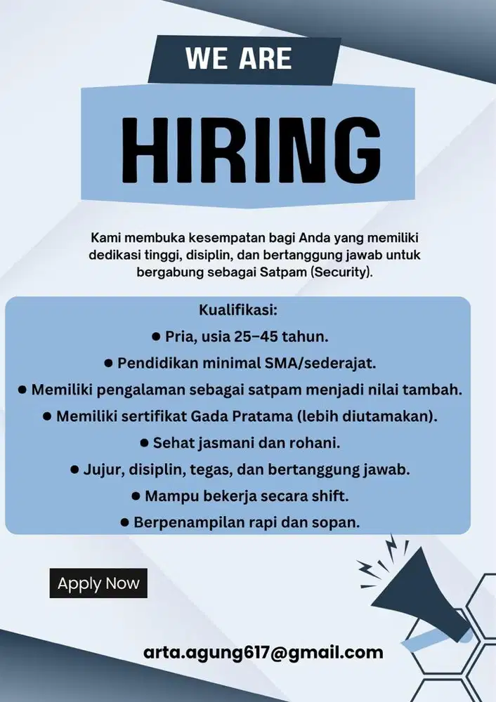 Satpam di kantor