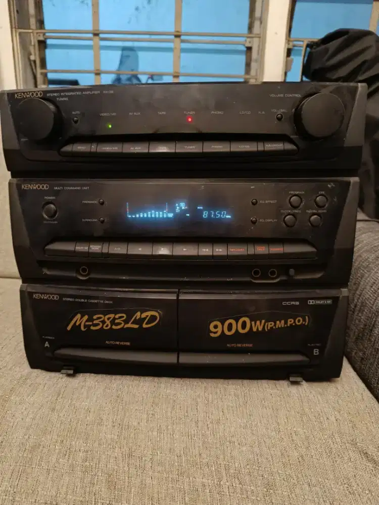 Ampli Kenwood RX39 RX-39 Amplifier Tape Mini Compo tape deck Turntable