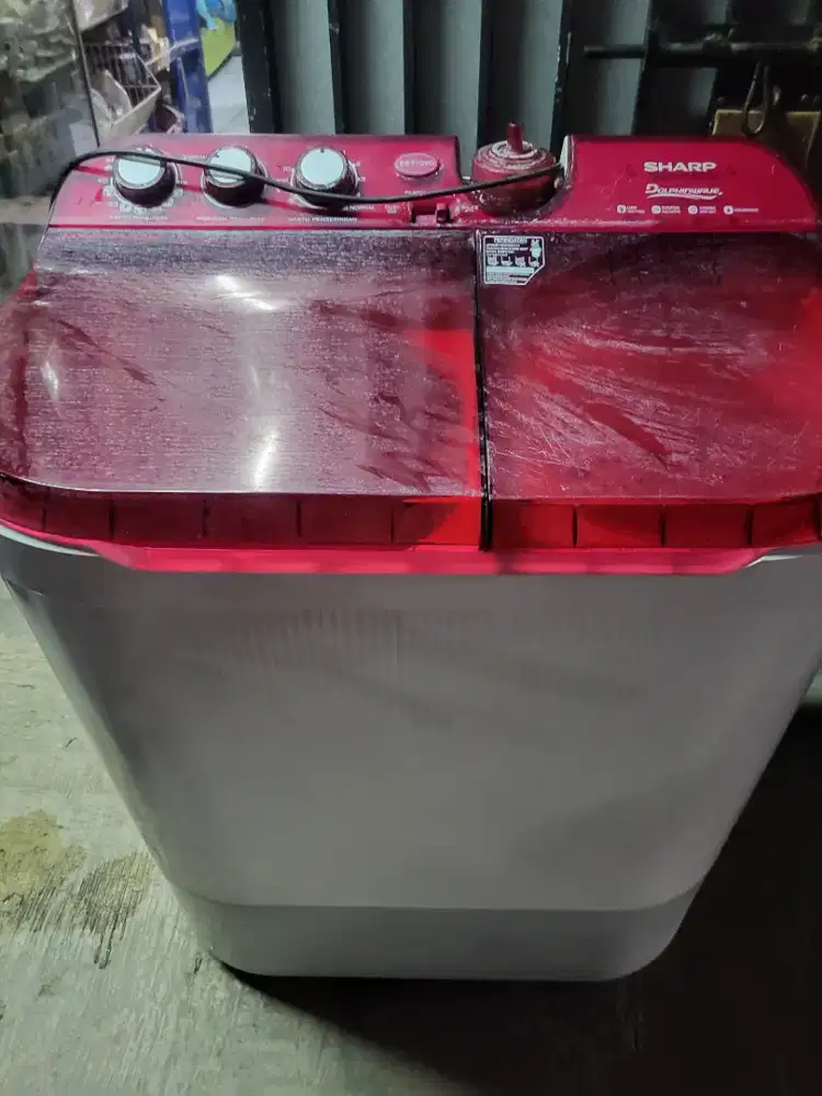 Mesin cuci 2 tabung sharp es-T1090