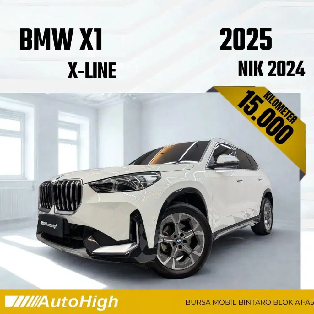 DP10% [Km15.000] X1 X-Line 2024 White Reg 2025 #AUTOHIGH