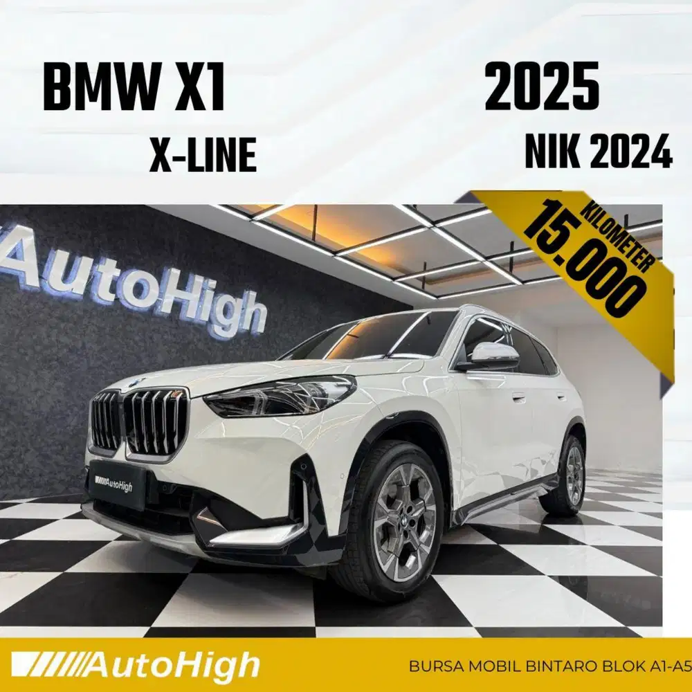 DP10% [Km15.000] X1 X-Line 2024 White Reg 2023 #AUTOHIGH