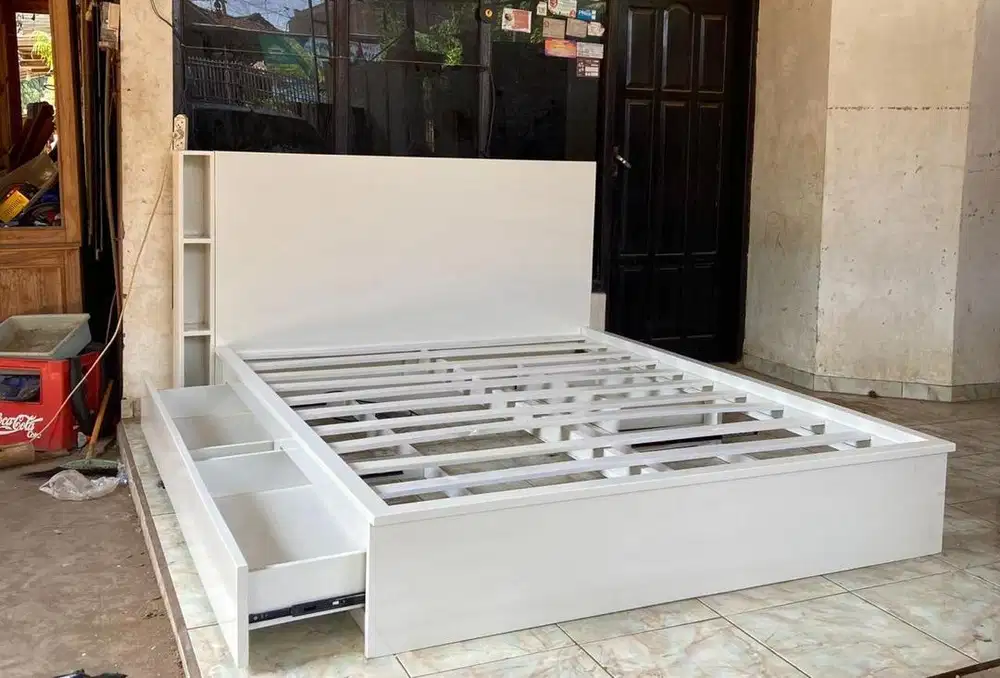 Dipan kayu jati murah