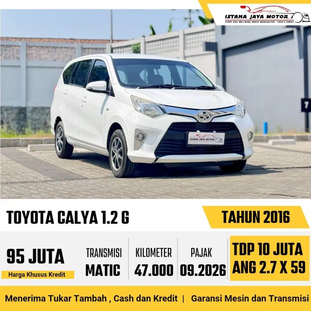 Toyota Calya G AT 2016
