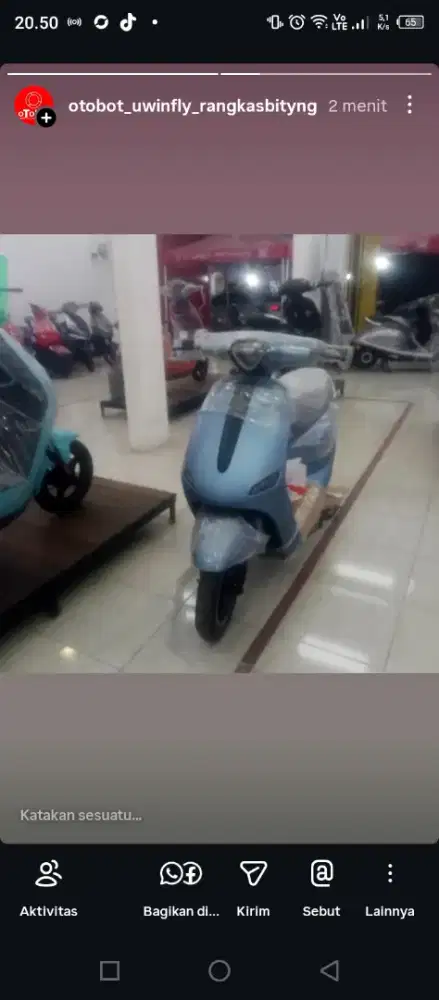 Sepeda listrik uwinfly