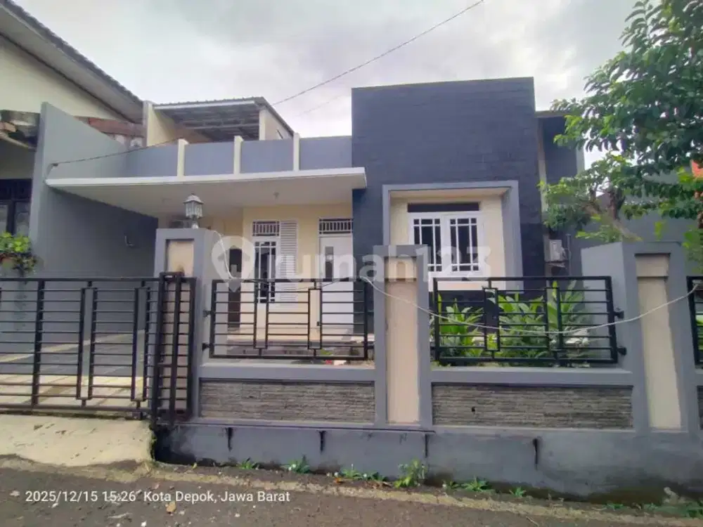 Rumah 2 LT, Bagus Siap Huni, Kavling Ui Beji, Dekat Stasiun, Depok