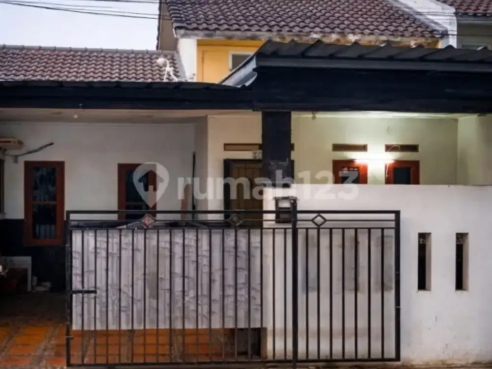 Rumah Siap Huni 1 Lt, SHM, Lt.105, Pondok Rajeg, Cibinong, Depok