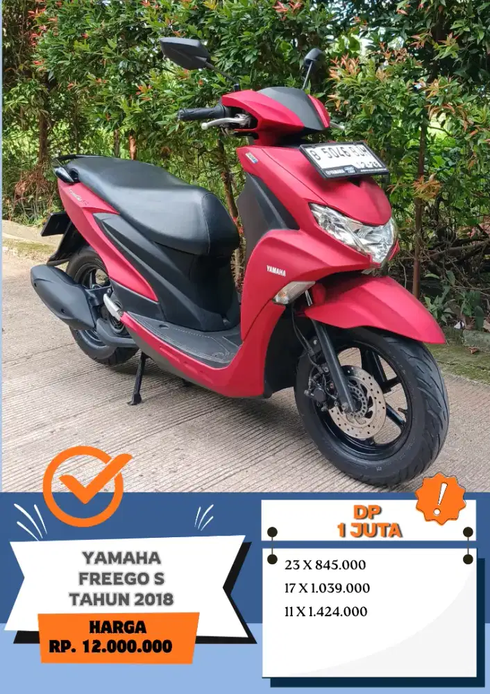 YAMAHA FREEGO S TAHUN 2018