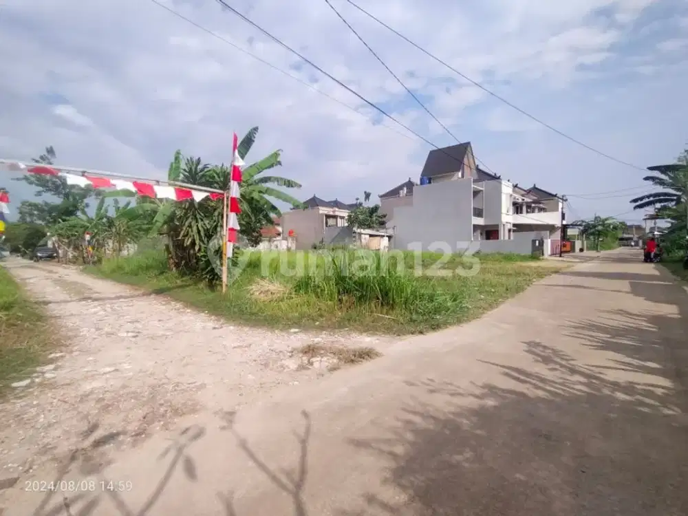 Dijual Kavling 114M² Hak Milik, Harga NJOP, Bojong Sari, Kota Depok