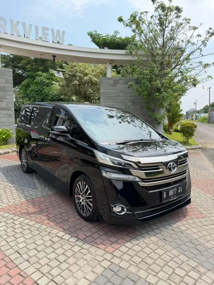 [Low KM] Vellfire 2.5 G ATPM 2017