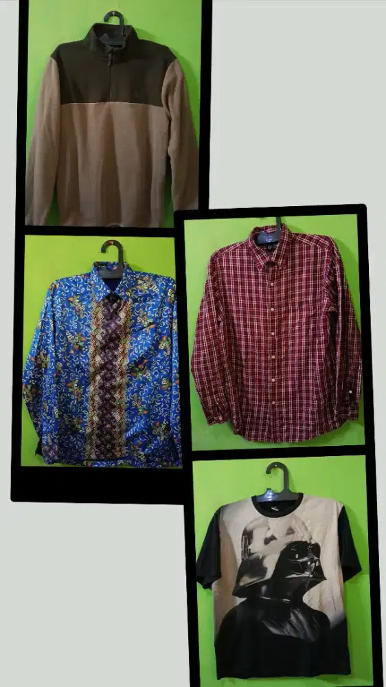 Jual semua baju likenew