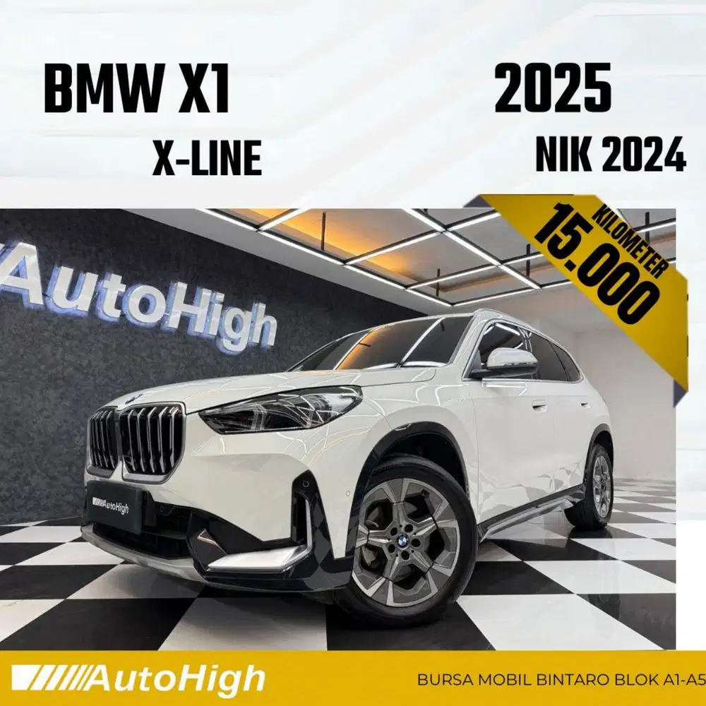 DP10% [Km15.000] X1 X-Line 2024 White Reg 2025 #AUTOHIGH