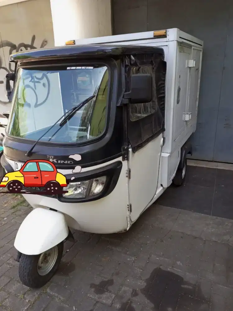 Tvs king kargo 200 cc tahun 2020 komplit