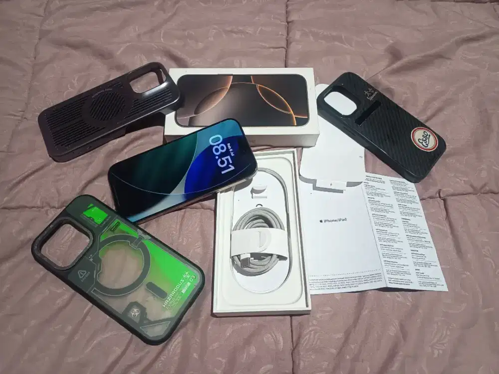 iphone 16 pro 512gb second ibox fullset mulusssss