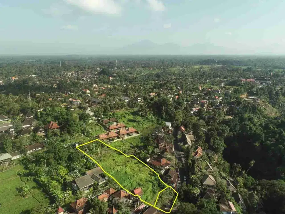 Tanah Komersial Ubud Center Dekat Museum Blanco
