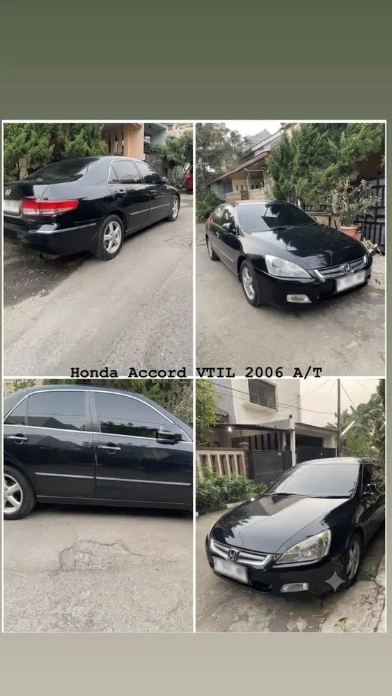 Honda Accord 2006 Bensin
