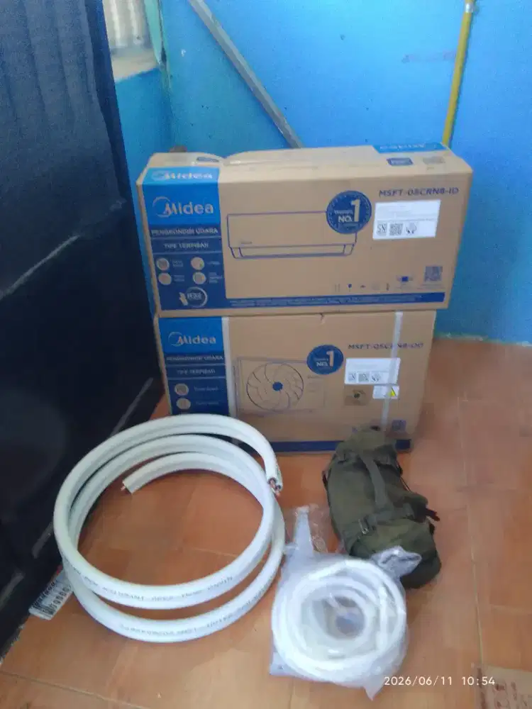 Jual AC baru 1/2-1pk