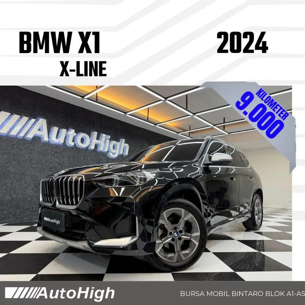 DP10% [Km9.000] X1 X-Line 2024 Black Reg 2025 #AUTOHIGH