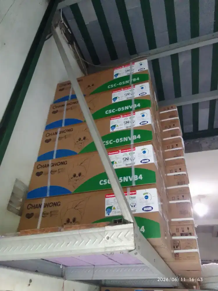 Jual AC baru 1/2-1pk
