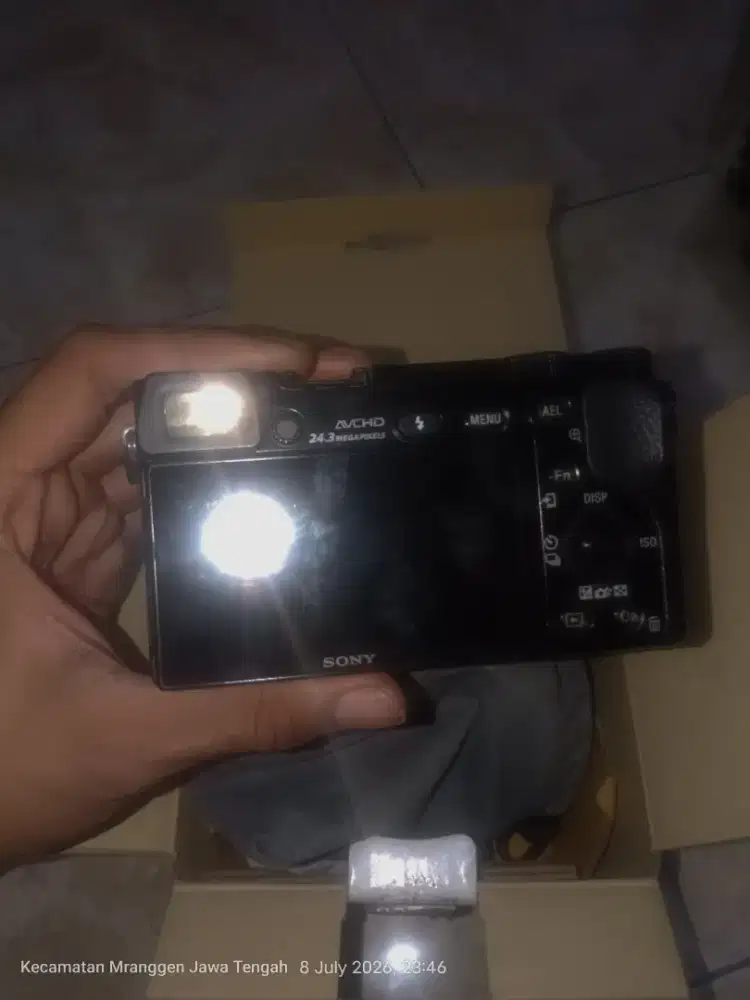SONY A6000, fullset lengkap kardus