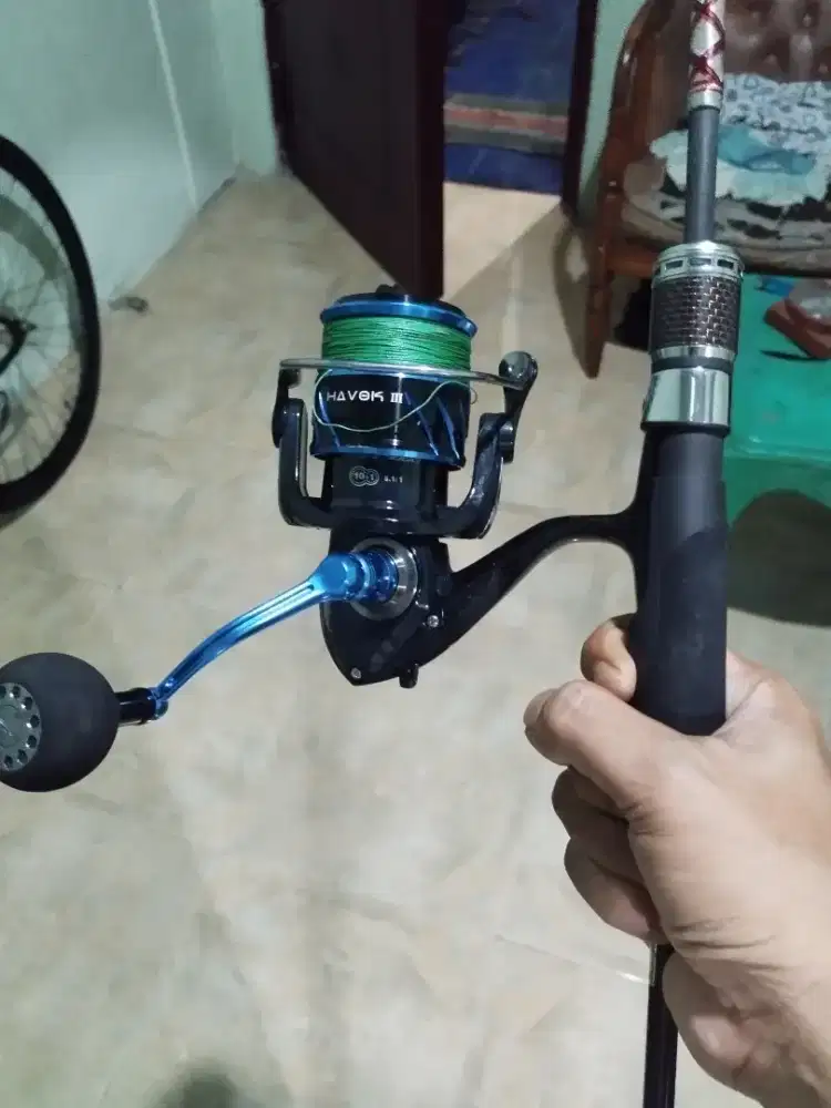 Joran laut ecooda dan reel satu set
