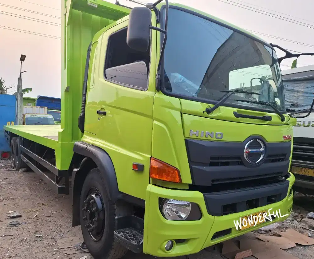 Hino Lohan 500 FL 260 JW bak besi 9.7mtr Ors Bio Solar Fuso GiGa Turbo